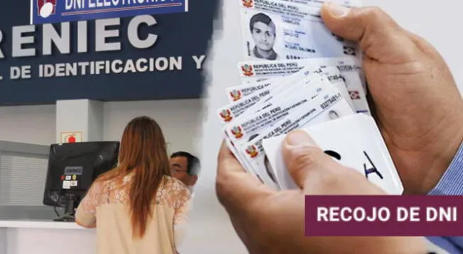 Recojo de DNI revisa el proceso para conocer si el DNI está listo