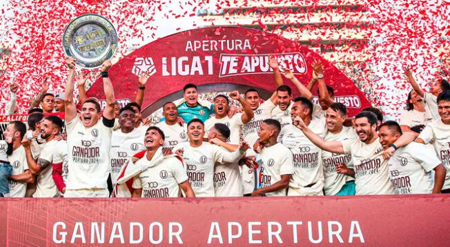 Universitario fue el campeón del Apertura 2024.