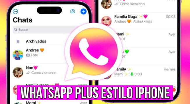 Descarga GRATIS el WhatsApp estilo iPhone para tu teléfono, versión compatible octubre 2024.