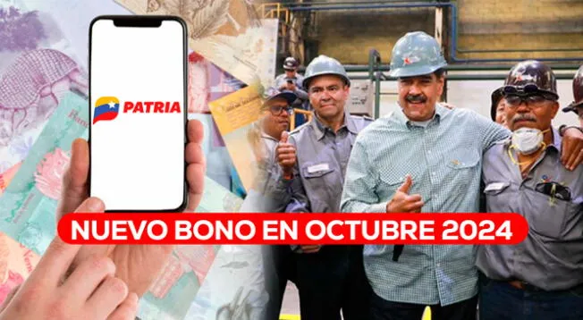 El Gobierno de Nicolás Maduro entregará un nuevo Bono Patria para trabajadores públicos.