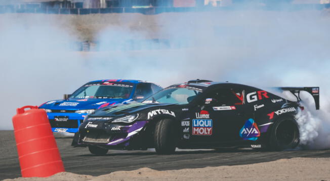 Lucho Mendoza Jr. y Salvador Gutiérrez se llevaron las miradas en la cuarta jornada de ProDRIFT.