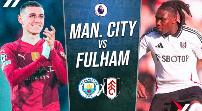 Manchester City vs. Fulham EN VIVO por la Premier League.