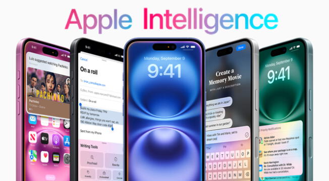 Fecha de lanzamiento del Apple Intelligence y dispositivos compatibles.