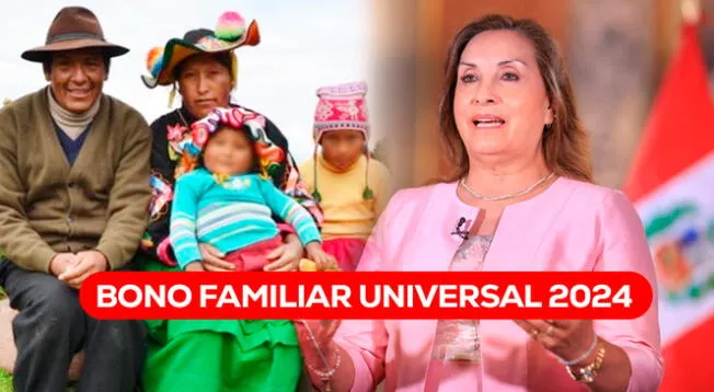 El Bono Familiar Universal fue una ayuda económica otorgada por el gobierno del Perú  pandemia de COVID-19.en