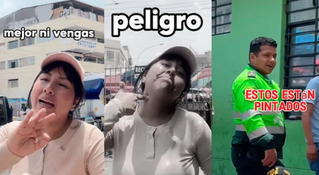 Comerciante del emporio de Gamarra revela las tres zonas más rojas en un video de TikTok.