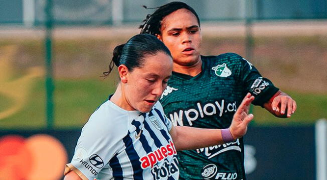 Alianza Lima jugó contra Deportivo Cali por la Copa Libertadores Femenina.