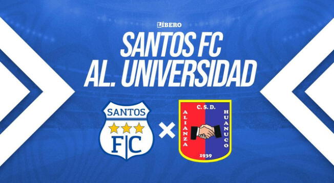 Santos FC y Alianza Universidad se enfrentarán en el Nazca por la semifinal.