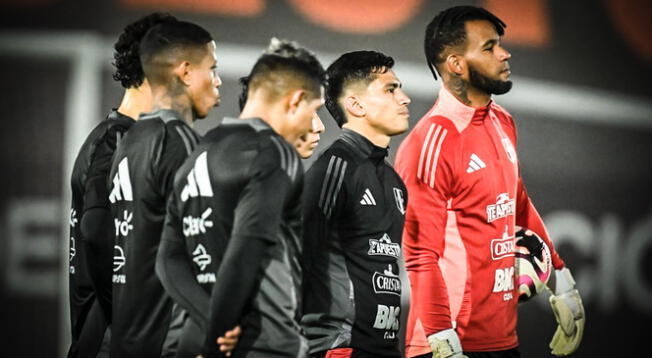 Selección peruana entrena en la Videna con miras al partido ante Uruguay.