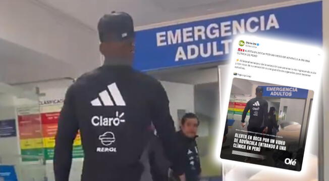 Luis Advíncula ingresó a una clínica peruana ante molestias.