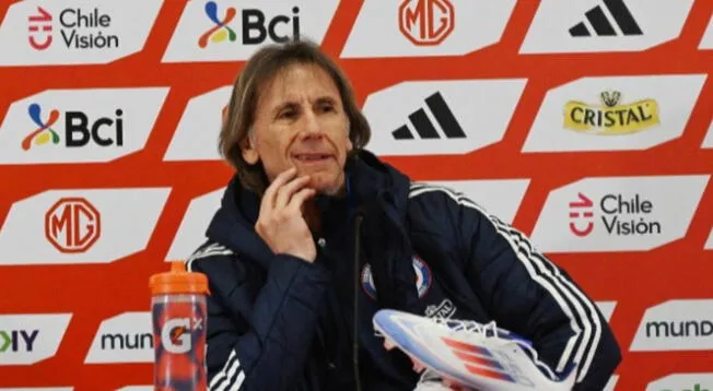 Ricardo Gareca, técnico de la selección chilena