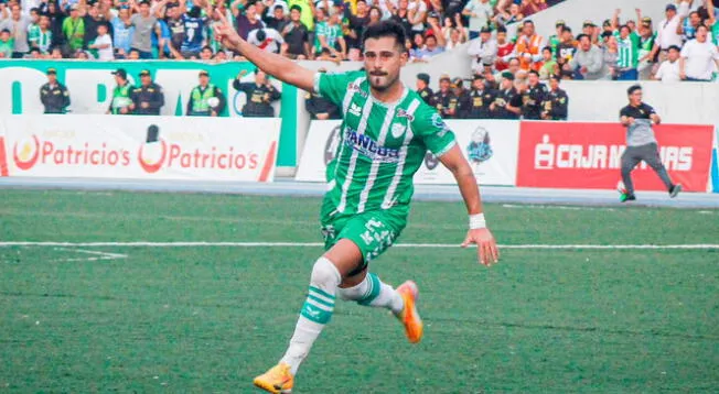 Maximiliano Lemos anotó el gol de Comerciantes FC ante Juan Pablo II.