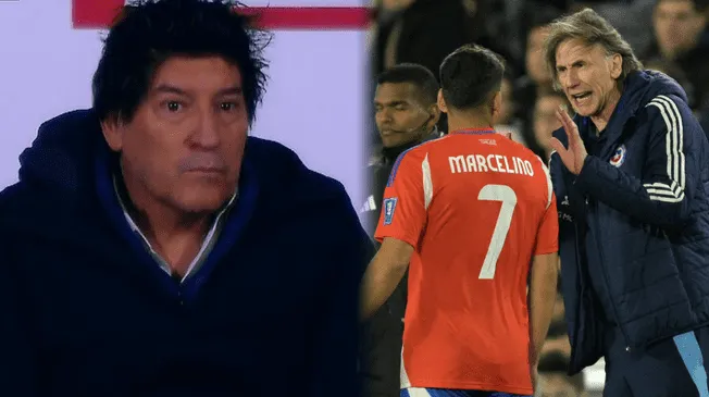 Zamorano estvio viendo en el estadio la derrota del Chile de Gareca ante Brasil.