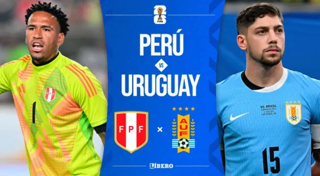 Perú y Uruguay se enfrentan hoy viernes en el Estadio Nacional de Lima