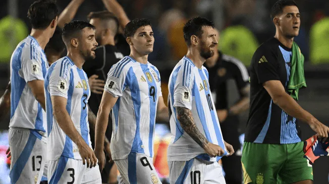 Prometedor jugador de Argentina se lesionó y está descartado ante Perú.