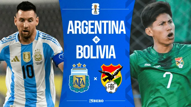 Argentina y Bolivia jugarán en el Estadio Más Monumental.