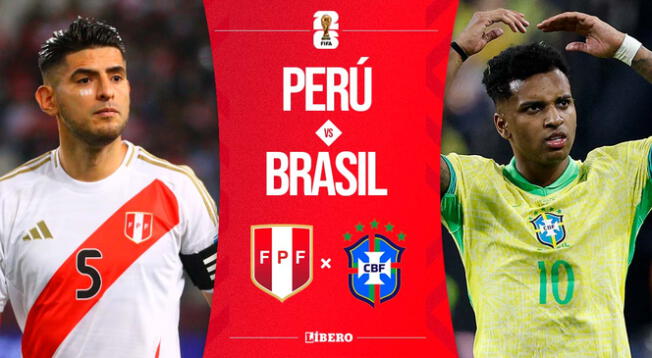 Perú vs Brasil se enfrentan en el Estadio Nacional Mané Garrincha.