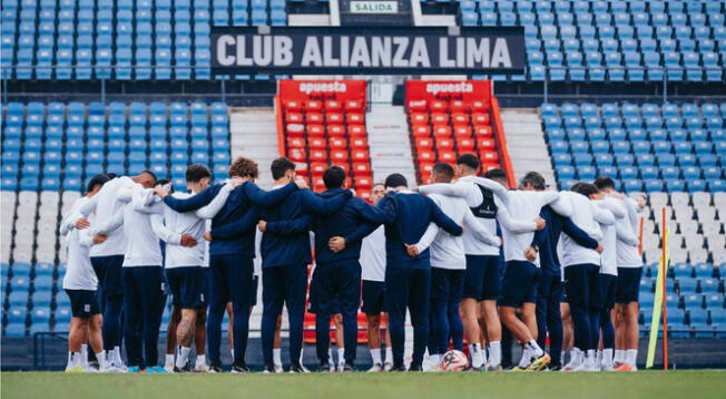 Un potente delantero entrenó con Alianza Lima.