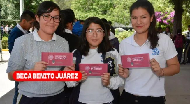 El Gobierno mexicano creó la Beca Benito Juárez a favor de los estudiantes.