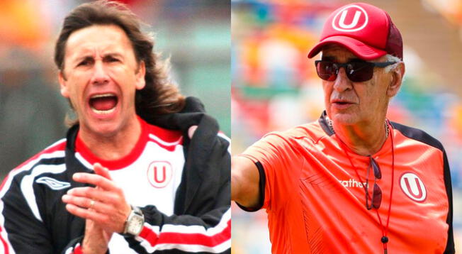 Ricardo Gareca y Jorge Fossati fueron entrenadores de Universitario de Deportes.