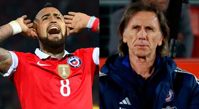 Arturo Vidal cuestiona las decisiones de Ricardo Gareca.