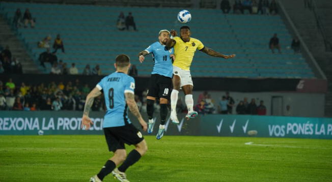 Uruguay vs. Ecuador se enfrentaron en el Centenario.