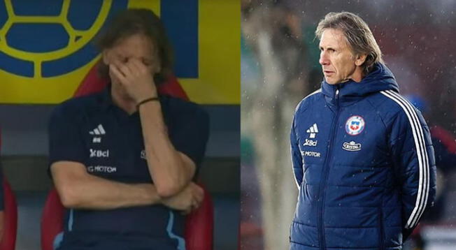 Ricardo Gareca sorprendió en pleno partido Chile vs. Colombia.