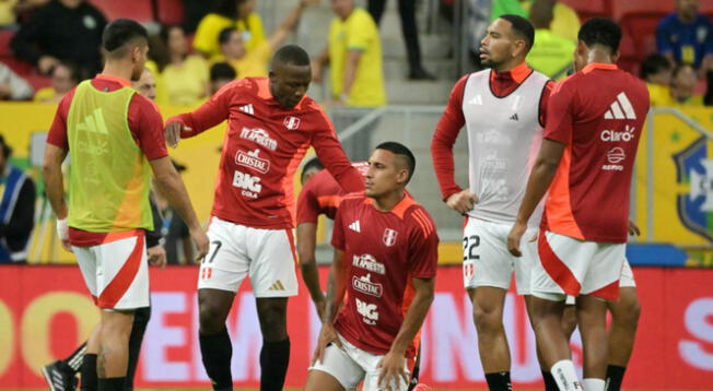 Perú cayó goleado 4-0 a manos de Brasil por Eliminatorias