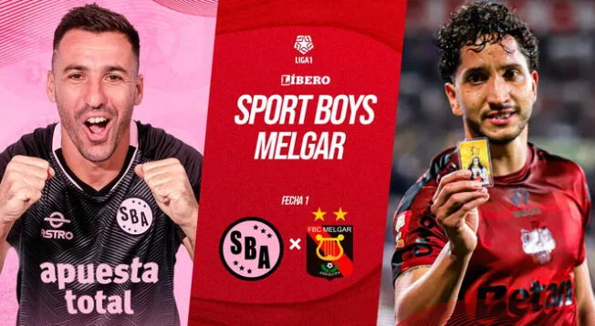 Sport Boys vs. Melgar por la Liga 1 2024.