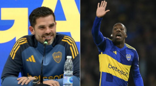 Fernando Gago y Luis Advíncula con Boca Juniors