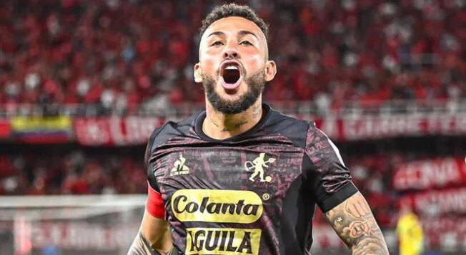 Duván Vergara firmó un doblete ante Deportivo Cali.