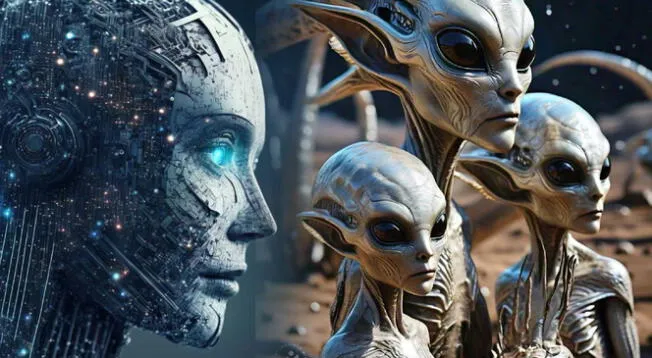 Así lucirían los extraterrestres, según la Inteligencia Artificial Meta AI