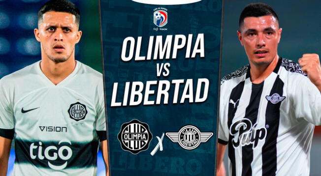 Olimpia y Libertad jugarán una nueva edición del clásico blanco y negro