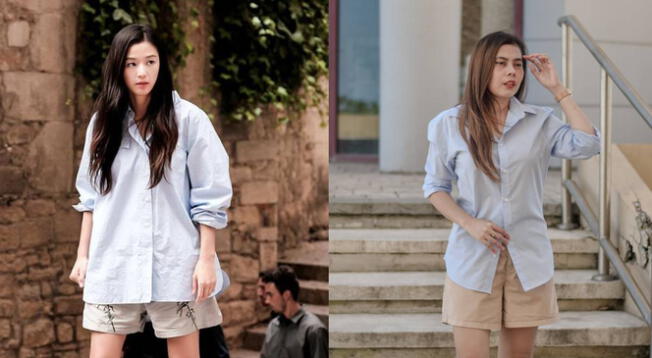 Shim Cheong de 'Legend of the Blue Sea' / Camisa: H&M Hombre - Pantalones cortos: Uniqlo