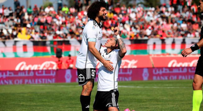 Colo Colo venció a Palestino por el Campeonato Nacional de Chile.