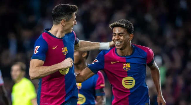 Barcelona goleó a Sevilla por la fecha 10 de LaLiga 2024-25.