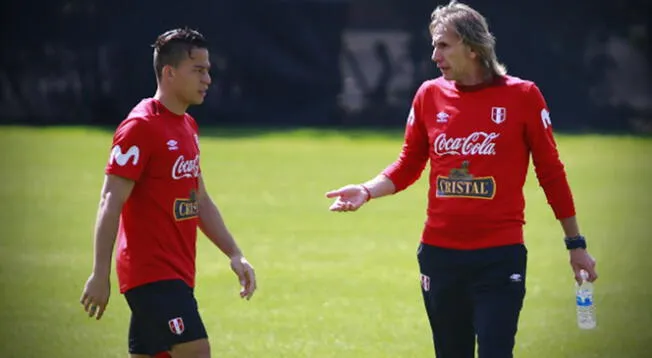 Ricardo Gareca dirigió a Cristian Benavente en la selección peruana