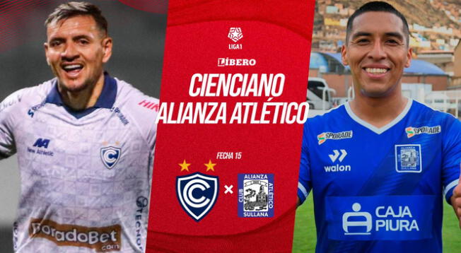 Cienciano vs. Alianza Atlético se enfrentan por la Liga 1.