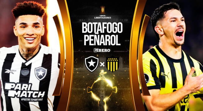 Botafogo y Peñarol se enfrentan por las semifinales de Copa Libertadores