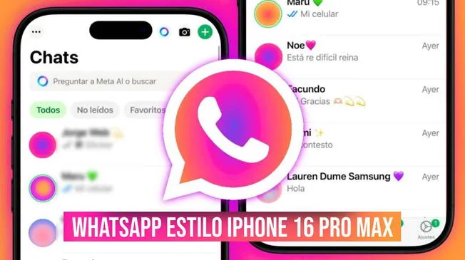 Descarga la última versión de WhatsApp estilo iPhone  totalmente GRATIS y compatible con Android, octubre 2024.