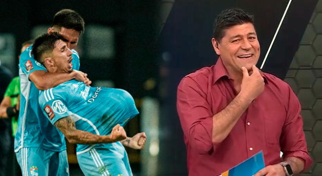 Checho Ibarra 'patinó' al comentar en Latina Deportes sobre la celebración de Gustavo Cazonatti.