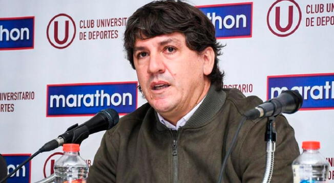 Jean Ferrari es el gerente deportivo de la U.