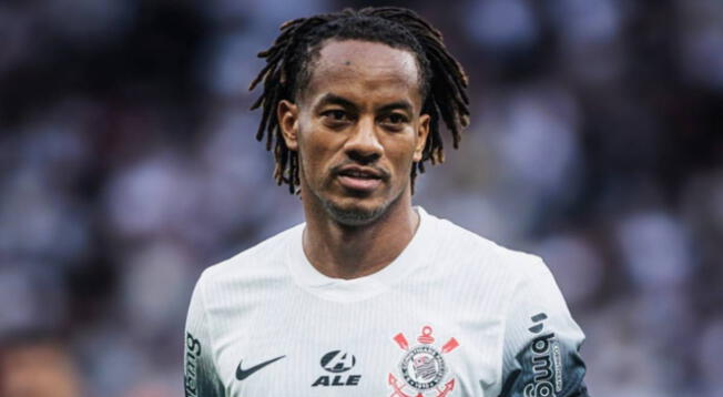 La insólita puntuación que recibió André Carrillo tras empate entre Corinthians y Racing Club