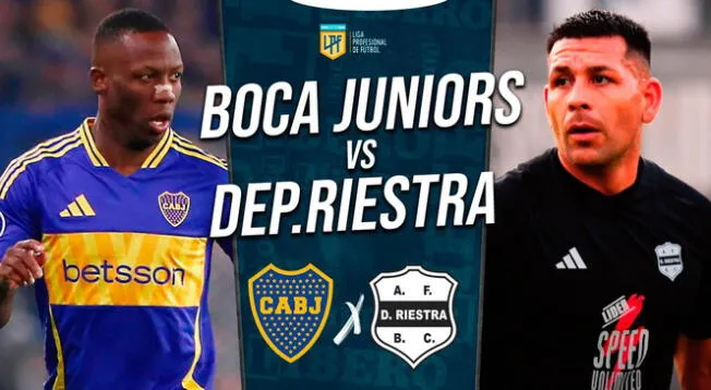 Boca Juniors jugará ante Deportivo Riestra por la fecha 19 de la Liga Profesional 2024