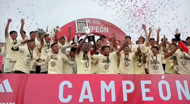 Reserva de Universitario se consagró campeón e importante futbolista se pronunció.