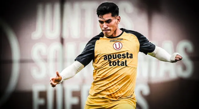 José Rivera entrena con el primer equipo de Universitario.