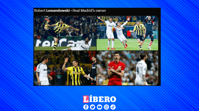 Robert Lewandowski lo volvió a hacer, cantó victoria ante el Madrid.