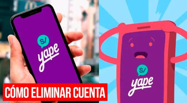 Esto pasarías si eliminas tu cuenta de Yape.