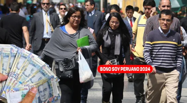 Miles de ciudadanos esperan con ansias el pago del Bono Soy Peruano 2024.