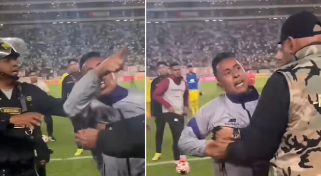 Christian Cueva generó debate tras su reacción en el Estadio Monumental.