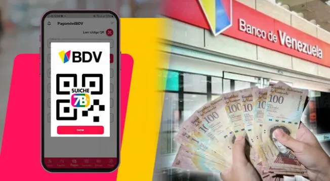 Cómo hacer transacciones usando el código QR del BDVApp.